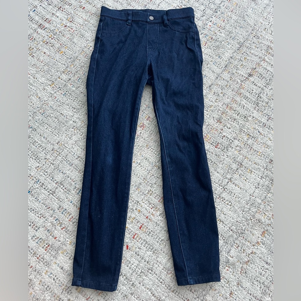 Uniqlo Deep Blue Denim Jean Leggings